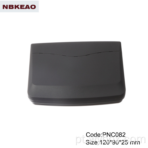 Caixa de ABS com caixa de plástico para eletrônica roteador caixa de plástico Caixa de junção modular para trilho DIN caixa de junção de montagem em superfície PNC082